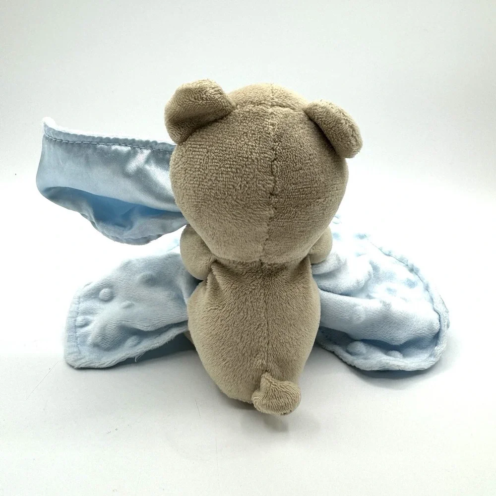 Carters Teddy Bear Baby Nubby Lovey Security Blanket Stuffed Plush Child Of Mine